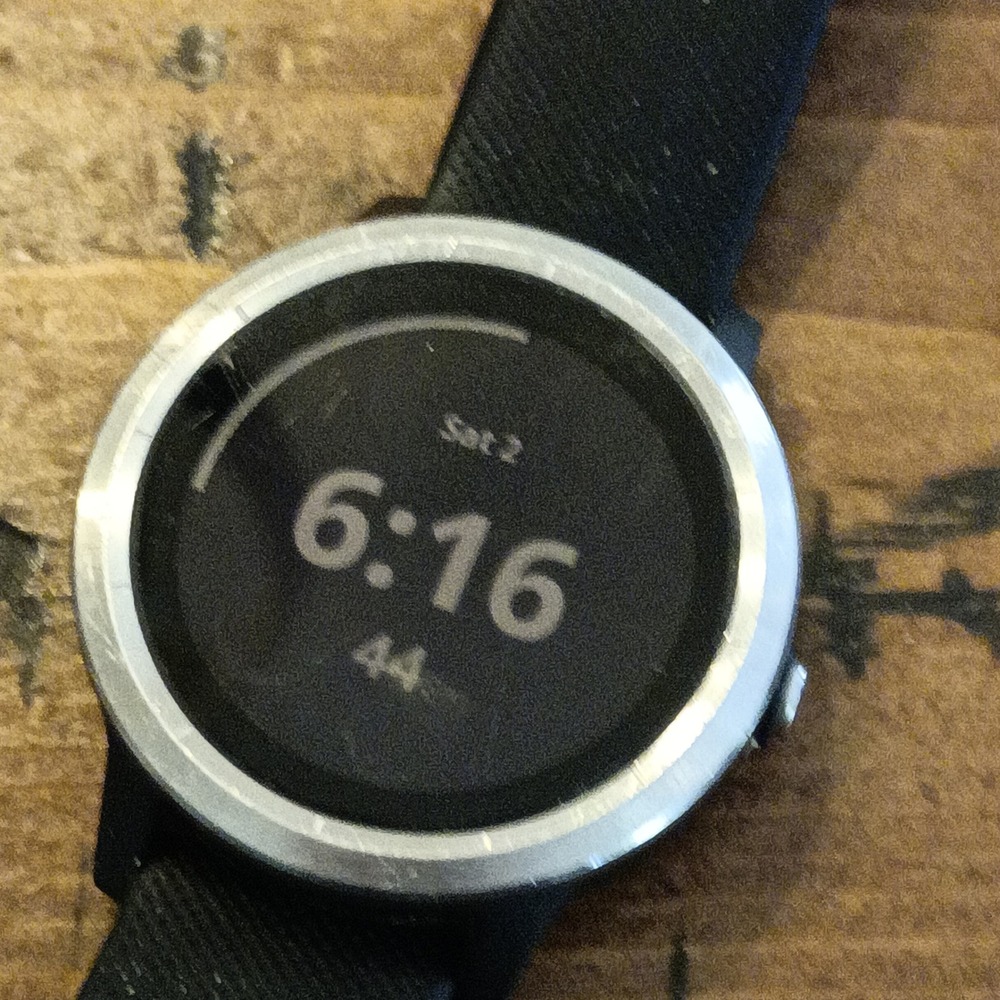 Garmin vivoactive 3 GPS Smartwatch Black Silver Stainless Bezel fb